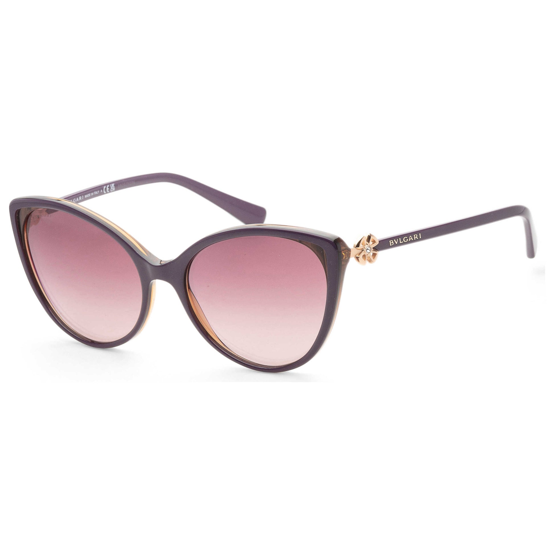 Front view of Bulgari Fashion Women's Sunglasses BV8246B-551367-57
