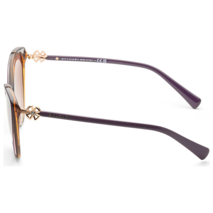 Left view of Bulgari Fashion Women's Sunglasses BV8246B-551367-57