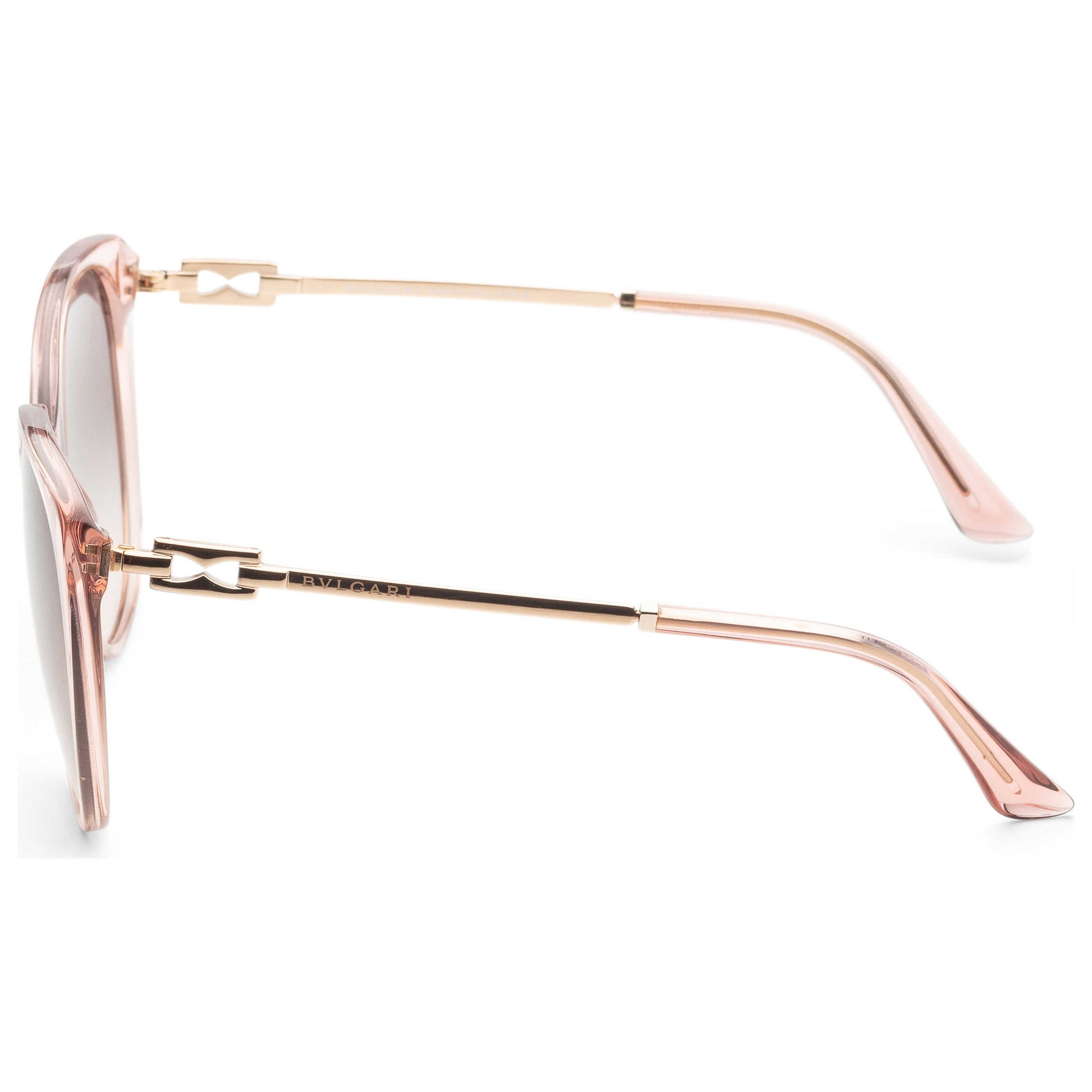 Left view of Bulgari Fashion Women's Sunglasses BV8251-55203B-56