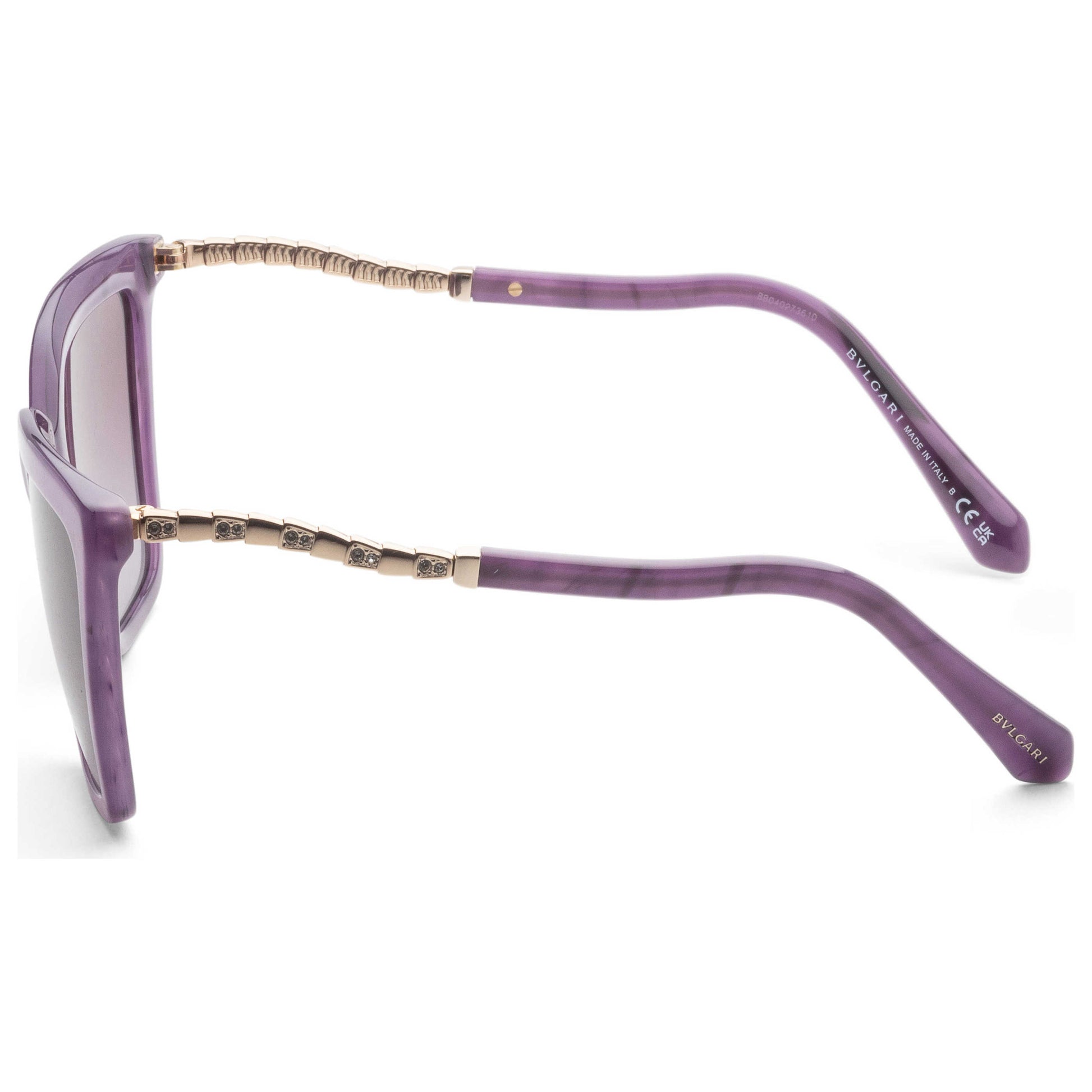 Left view of Bulgari Fashion Women's Sunglasses BV8255B-55178H