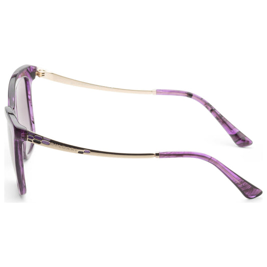 Left view of Bulgari Fashion Women's Sunglasses BV8257-54058H-54