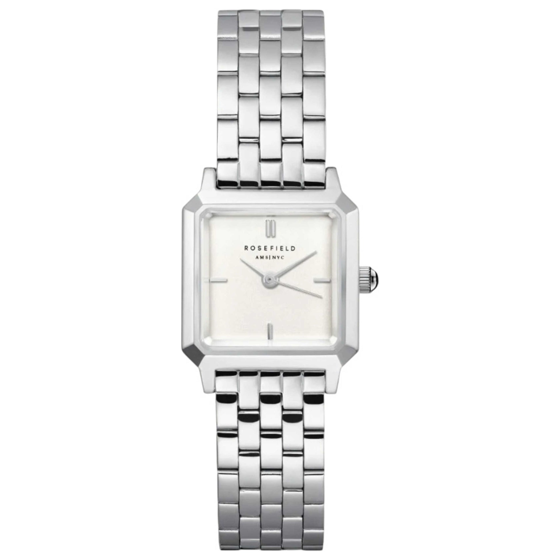 Front view of Rosefield Boxelle Women's Quartz Watch BWSSS-B02