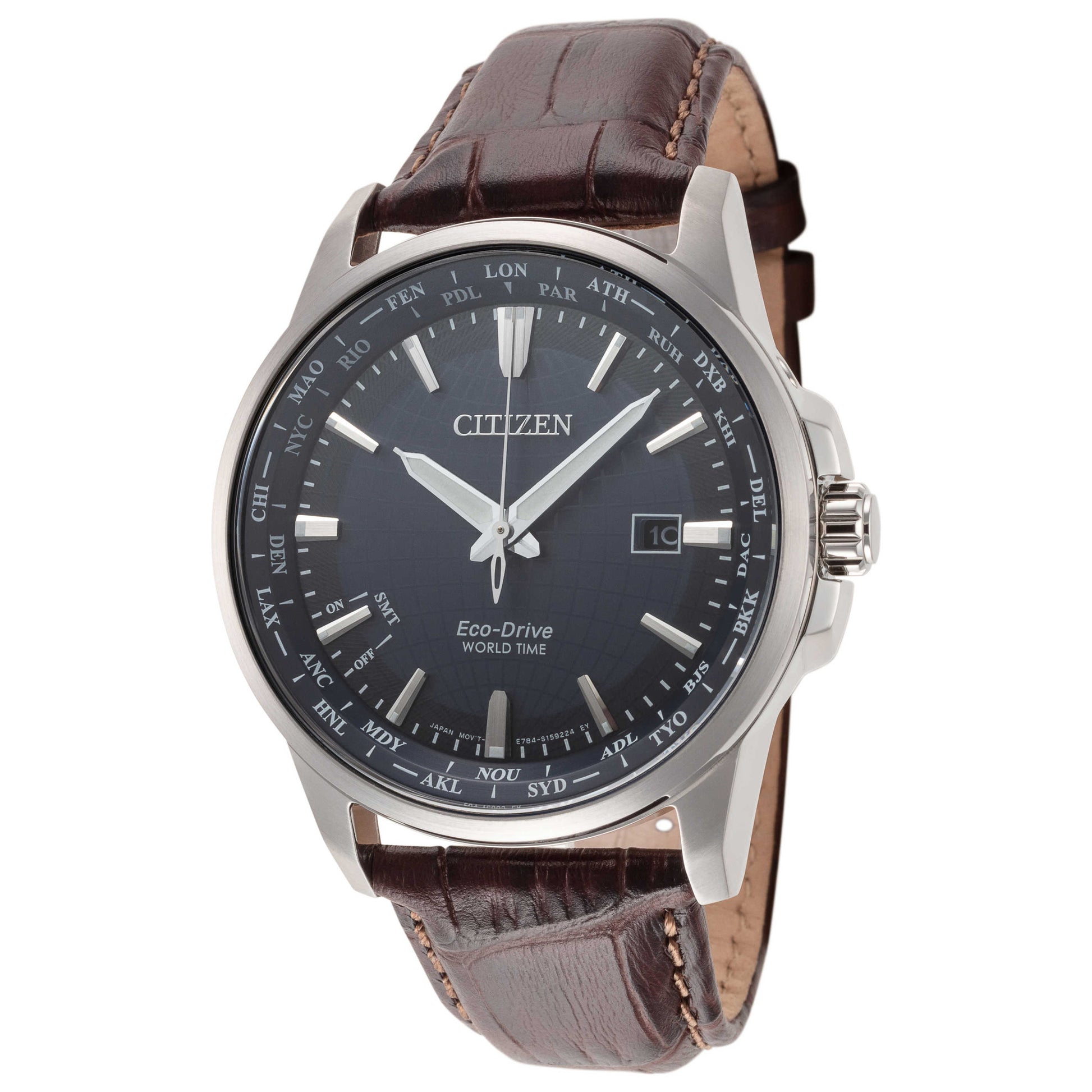 Front view of Citizen Brycen Men's Solar Watch BX1000-06L