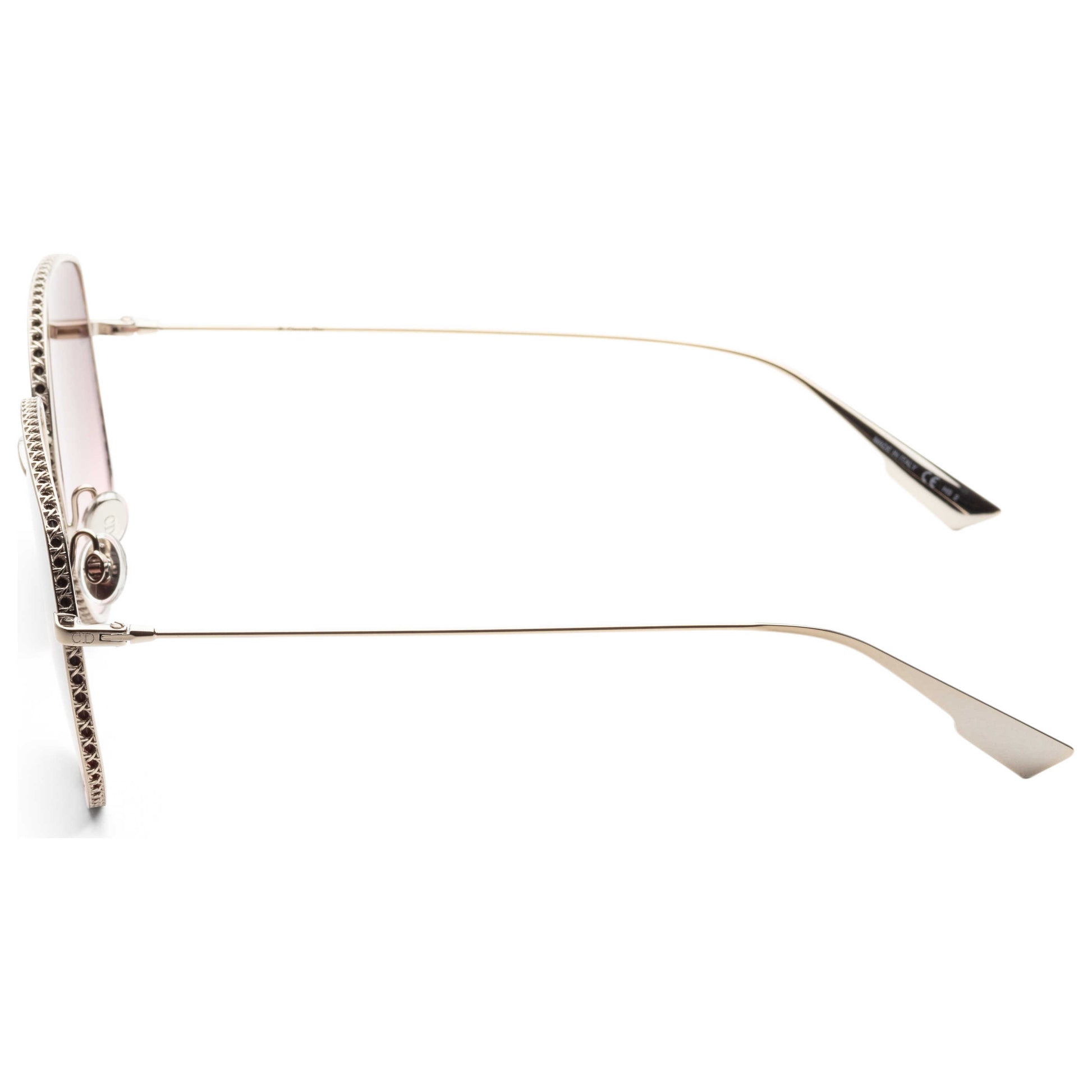 Left view of Christian Dior by Dior Women's Sunglasses BYDIOR2S-03YG-86