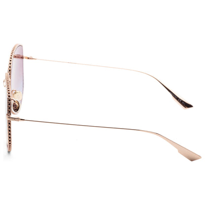 Left view of Christian Dior by Dior Women's Sunglasses BYDIOR2S-0DDB-YB