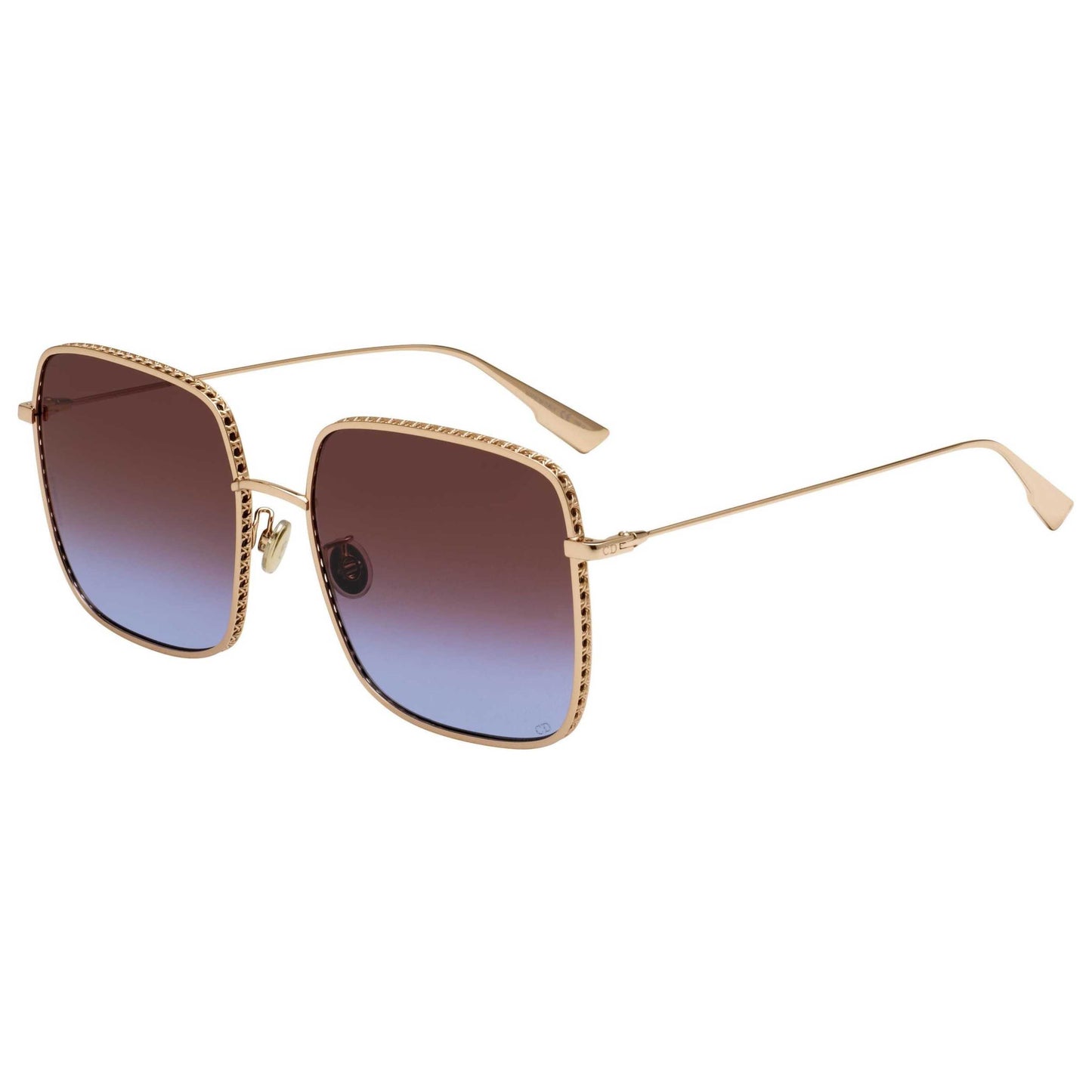 Front view of Christian Dior by Dior Women's Sunglasses BYDIOR3FS-0DDB-YB