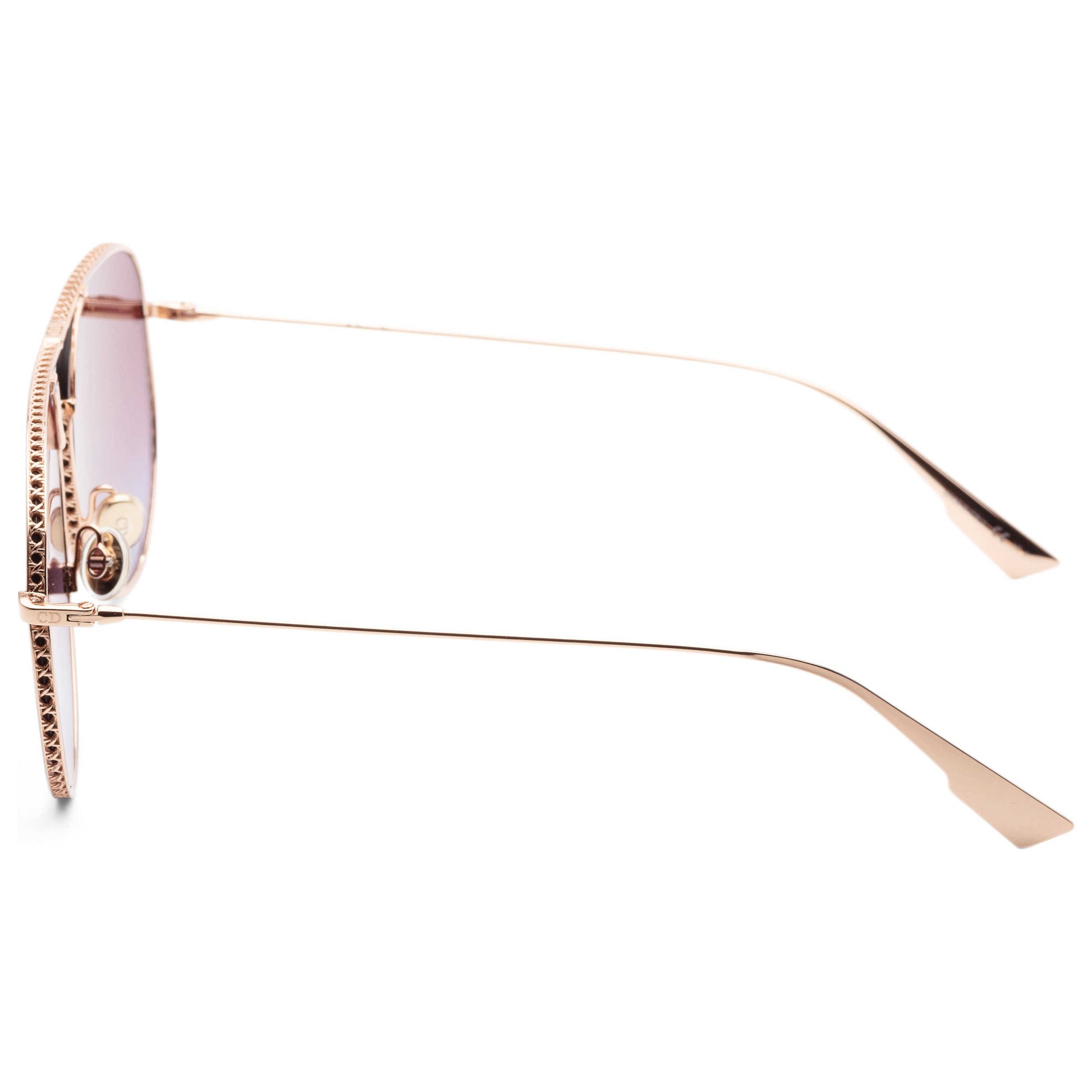 Left view of Christian Dior by Dior Women's Sunglasses BYDIORS-0DDB-YB