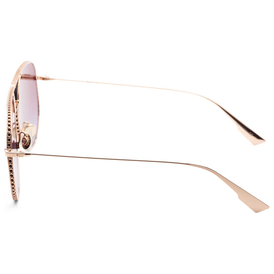 Left view of Christian Dior by Dior Women's Sunglasses BYDIORS-0DDB-YB