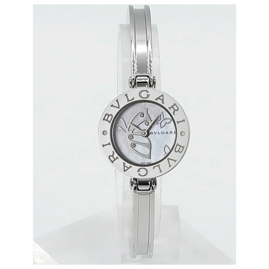 Front view of Bulgari B-Zero 1 Women's Swiss Quartz (Battery-Powered) Watch BZ22BDSS-M-SD