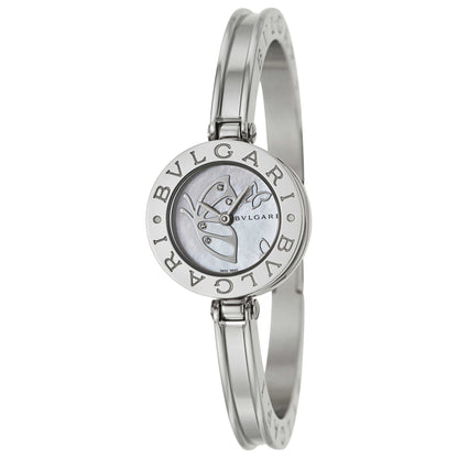 Front view of Bulgari B-Zero 1 Women's Swiss Quartz (Battery-Powered) Watch BZ22BDSS-M