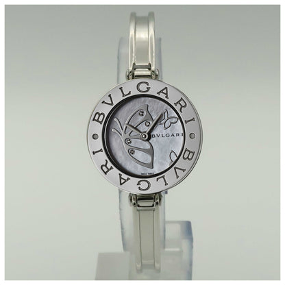 Front view of Bulgari B-Zero 1 Women's Swiss Quartz (Battery-Powered) Watch BZ22BDSS-S-SDV