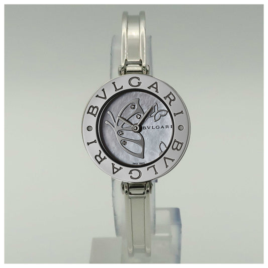 Front view of Bulgari B-Zero 1 Women's Swiss Quartz (Battery-Powered) Watch BZ22BDSS-S-SDV