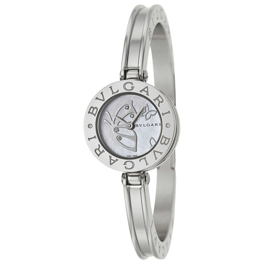 Front view of Bulgari B-Zero 1 Women's Swiss Quartz (Battery-Powered) Watch BZ22BDSS-S