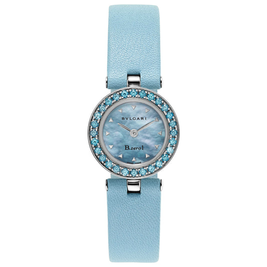 Front view of Bulgari B-Zero 1 Women's Swiss Quartz (Battery-Powered) Watch BZ22C3-2STL