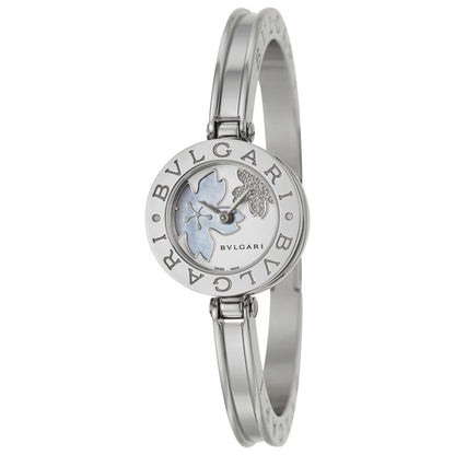 Front view of Bulgari B-Zero 1 Women's Swiss Quartz (Battery-Powered) Watch BZ22FDSS-M