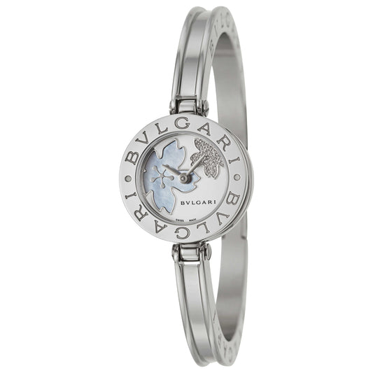 Front view of Bulgari B-Zero 1 Women's Swiss Quartz (Battery-Powered) Watch BZ22FDSS-M