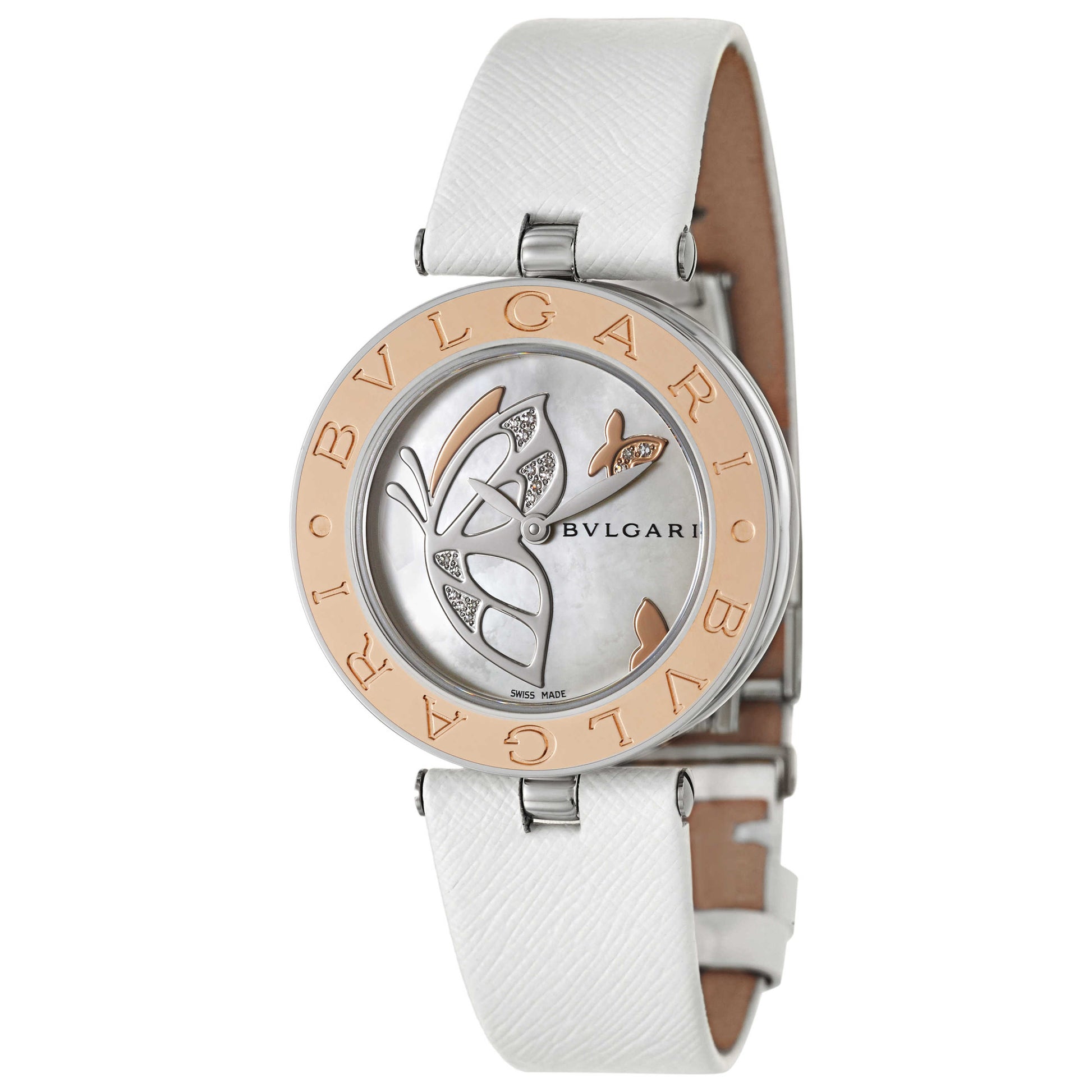 Front view of Bulgari B-Zero 1 Women's Swiss Quartz (Battery-Powered) Watch BZ30BDSGL