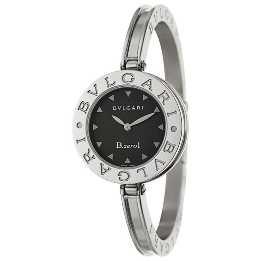Front view of Bulgari B-Zero 1 Women's Swiss Quartz (Battery-Powered) Watch BZ30BSS-M