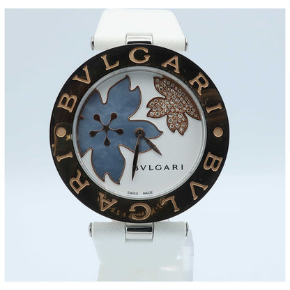 Front view of Bulgari B-Zero 1 Women's Swiss Quartz (Battery-Powered) Watch BZ35FDSGL-SD