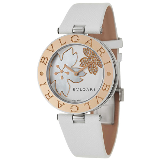 Front view of Bulgari B-Zero 1 Women's Swiss Quartz (Battery-Powered) Watch BZ35FDSGL