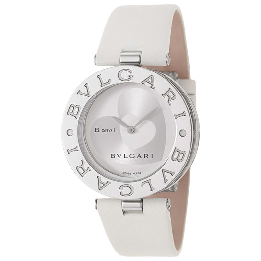 Front view of Bulgari B-Zero 1 Women's Swiss Quartz (Battery-Powered) Watch BZ35WHSL