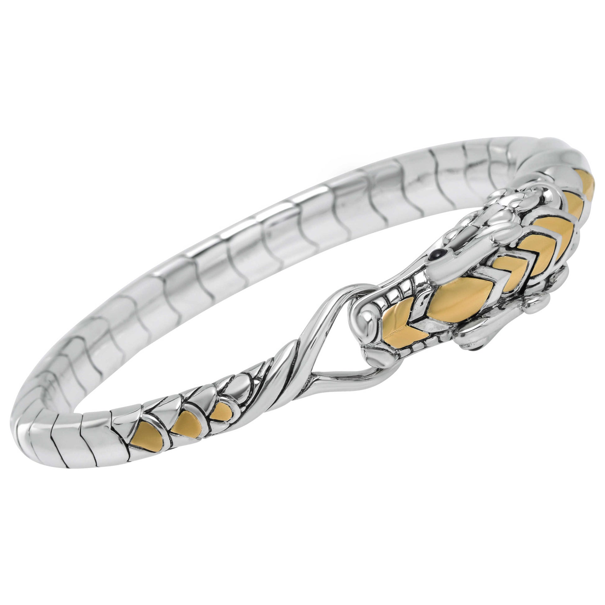 Front view of John Hardy Elegant Women's Bracelet BZS650106BSPXM