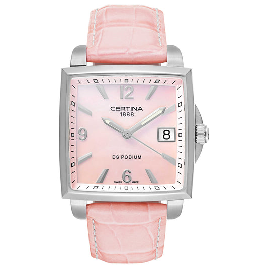 Front view of Certina DS Podium Women's Swiss Quartz (Battery-Powered) Watch C001-310-16-157-00