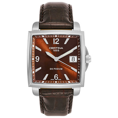 Front view of Certina DS Podium Women's Swiss Quartz (Battery-Powered) Watch C001-310-16-297-00