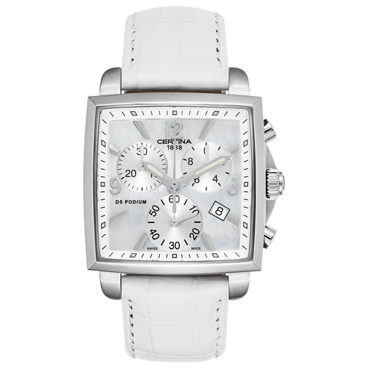 Front view of Certina DS Podium Women's Swiss Quartz (Battery-Powered) Watch C001-317-16-117-00