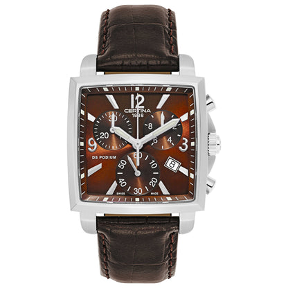 Front view of Certina DS Podium Women's Swiss Quartz (Battery-Powered) Watch C001-317-16-297-00