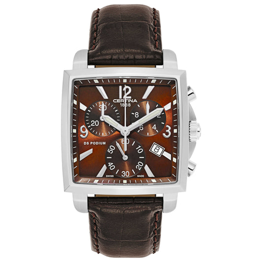 Front view of Certina DS Podium Women's Swiss Quartz (Battery-Powered) Watch C001-317-16-297-00