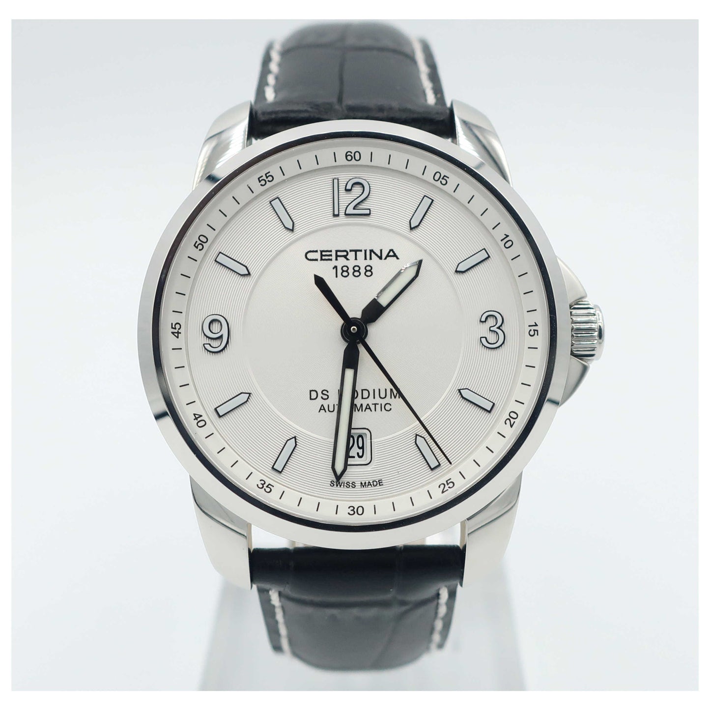 Front view of Certina DS Podium Men's Automatic Watch C001-407-16-03700-SD