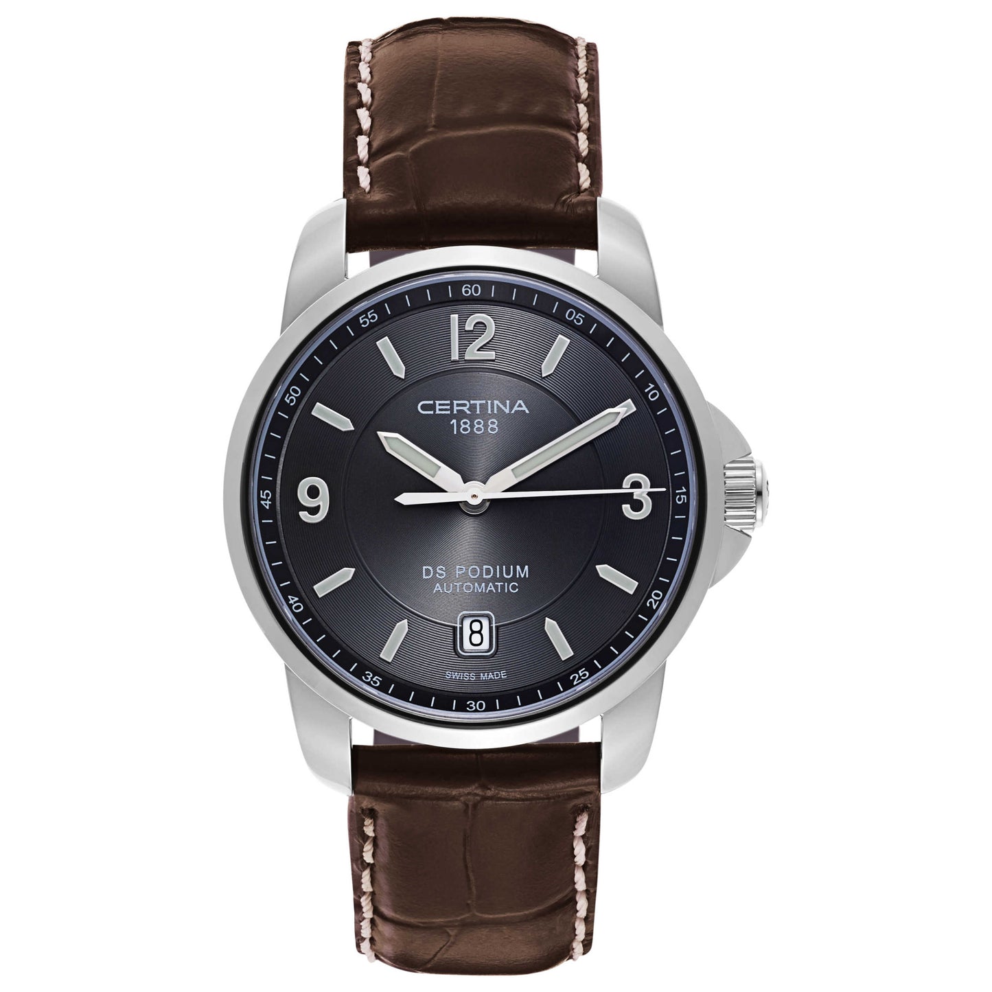 Front view of Certina DS Podium Men's Automatic Watch C001-407-16-087-00