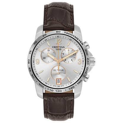 Front view of Certina DS Podium Men's Swiss Quartz (Battery-Powered) Watch C001-417-16-037-01