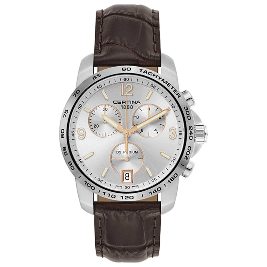 Front view of Certina DS Podium Men's Swiss Quartz (Battery-Powered) Watch C001-417-16-037-01
