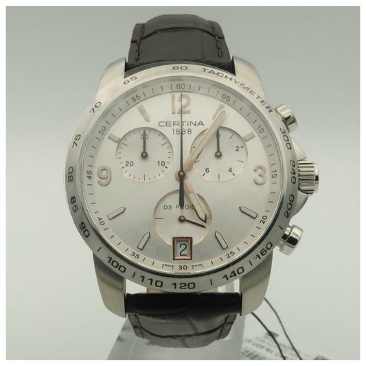 Front view of Certina DS Podium Men's Swiss Quartz (Battery-Powered) Watch C001-417-16-03701-SD