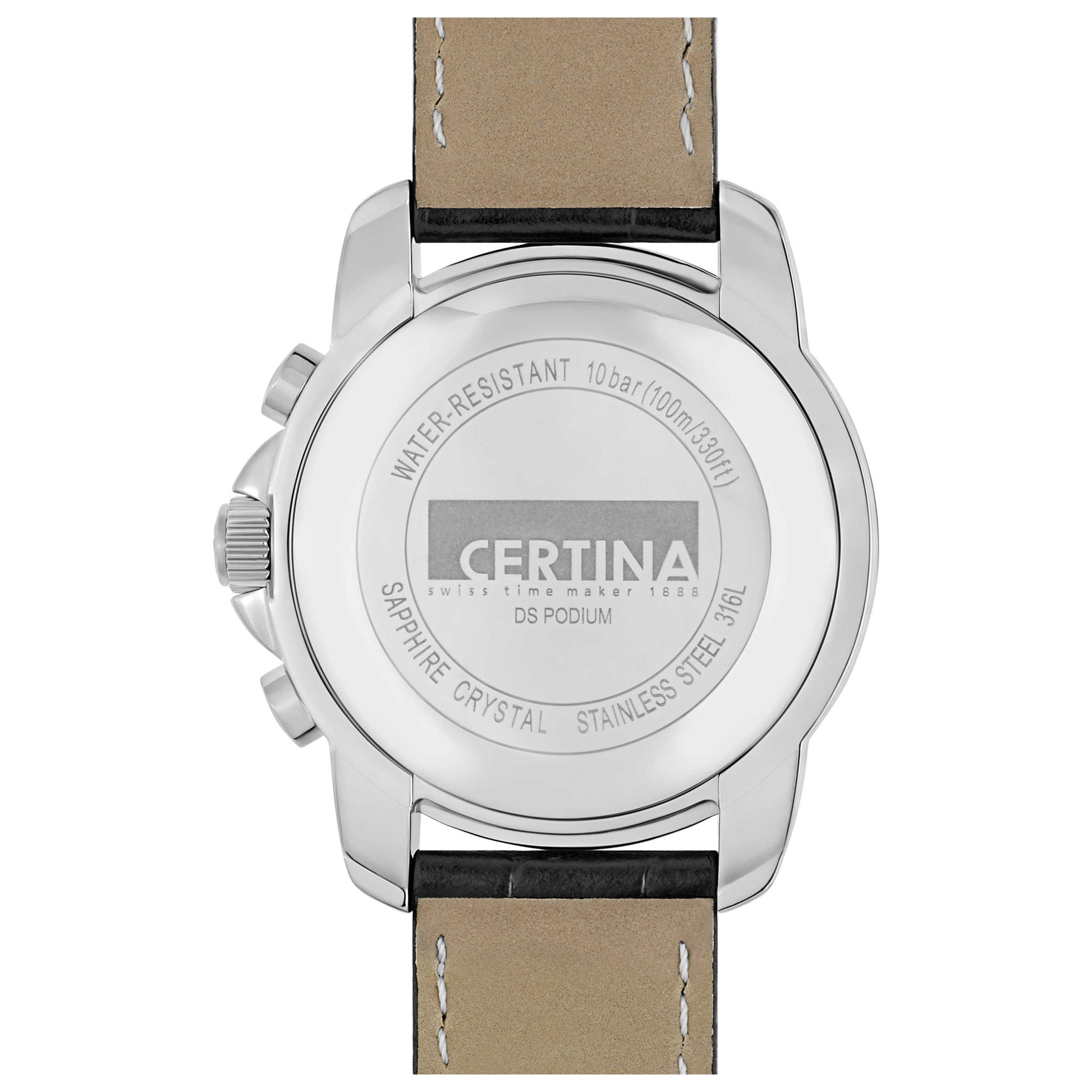 Certina DS Podium Men's Swiss Quartz (Battery-Powered) Watch C001-417-16-057-01 - Image #2