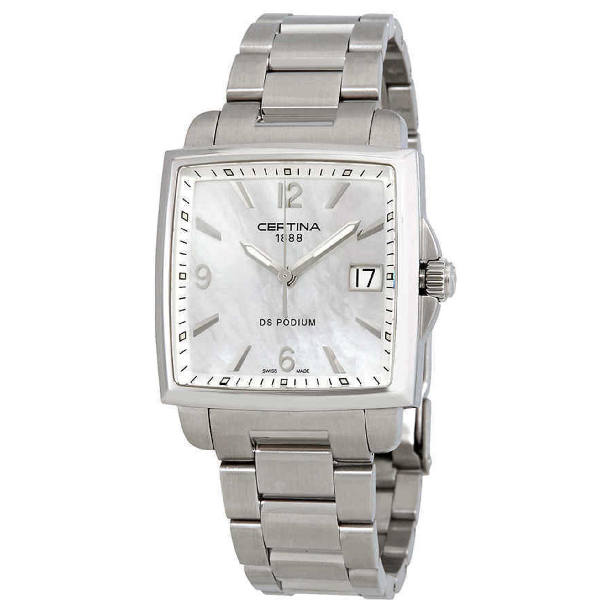 Front view of Certina DS Podium Women's Quartz Watch C0013101111700