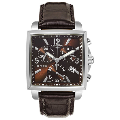 Front view of Certina DS Podium Women's Swiss Quartz (Battery-Powered) Watch C001317-16-297-00