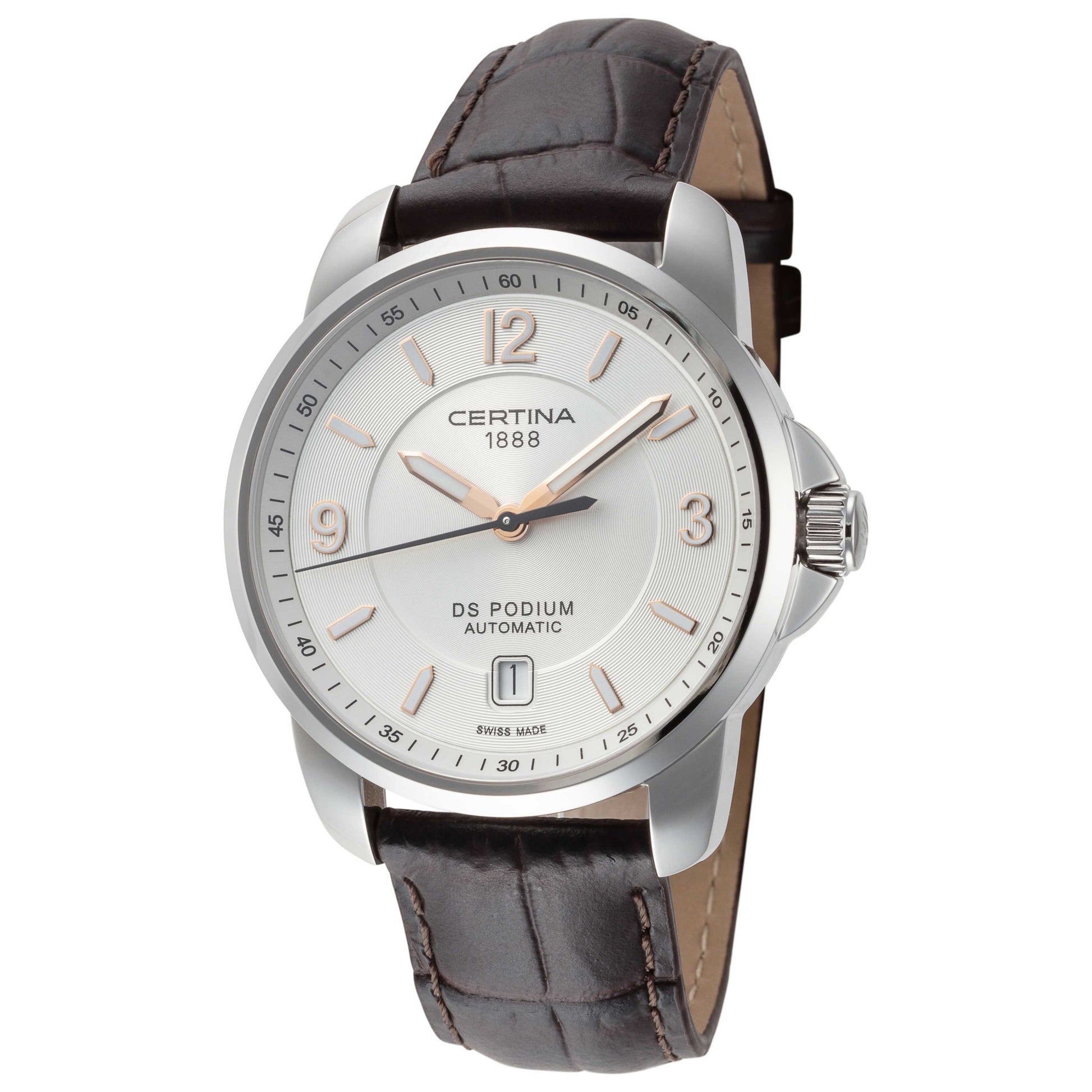 Front view of Certina DS Podium Men's Automatic Watch C0014071603701