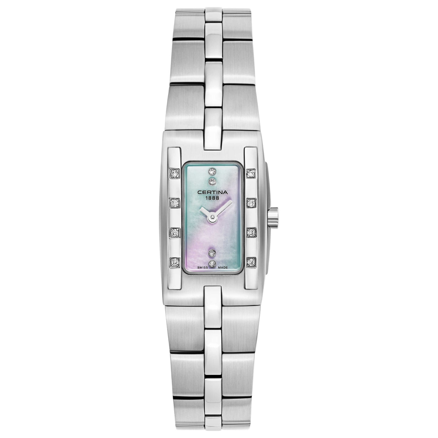 Front view of Certina DS Mini Women's Swiss Quartz (Battery-Powered) Watch C002-109-11-116-00