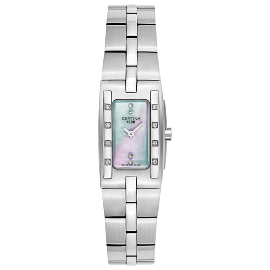 Front view of Certina DS Mini Women's Swiss Quartz (Battery-Powered) Watch C002-109-11-116-00