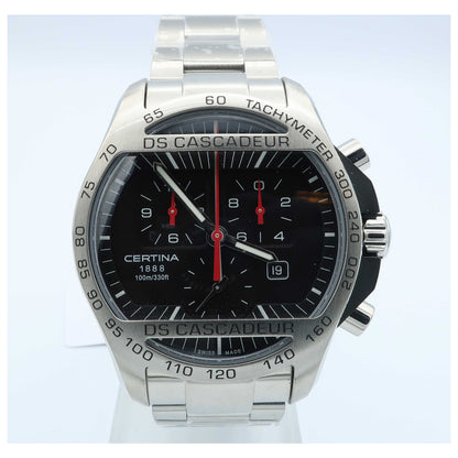 Front view of Certina DS Cascadeur Men's Swiss Quartz (Battery-Powered) Watch C003-617-21-05000-SD