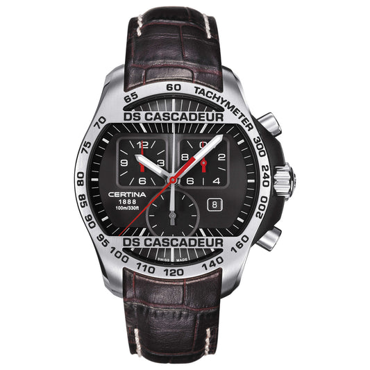 Front view of Certina DS Cascadeur Men's Swiss Quartz (Battery-Powered) Watch C003-617-26-050-00