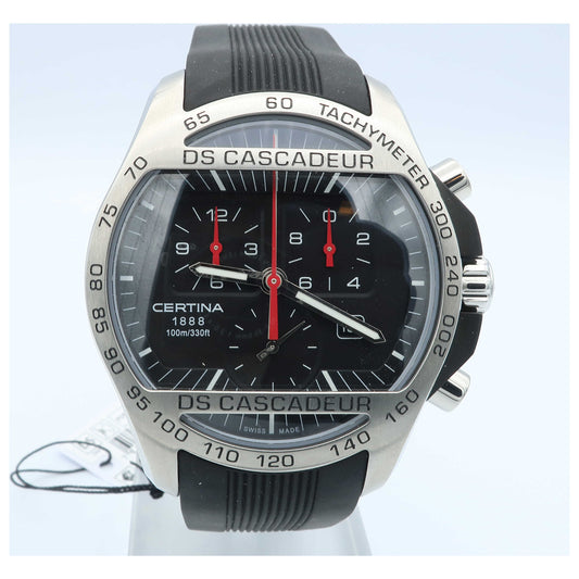 Front view of Certina DS Cascadeur Men's Swiss Quartz (Battery-Powered) Watch C003-617-27-05000-SD