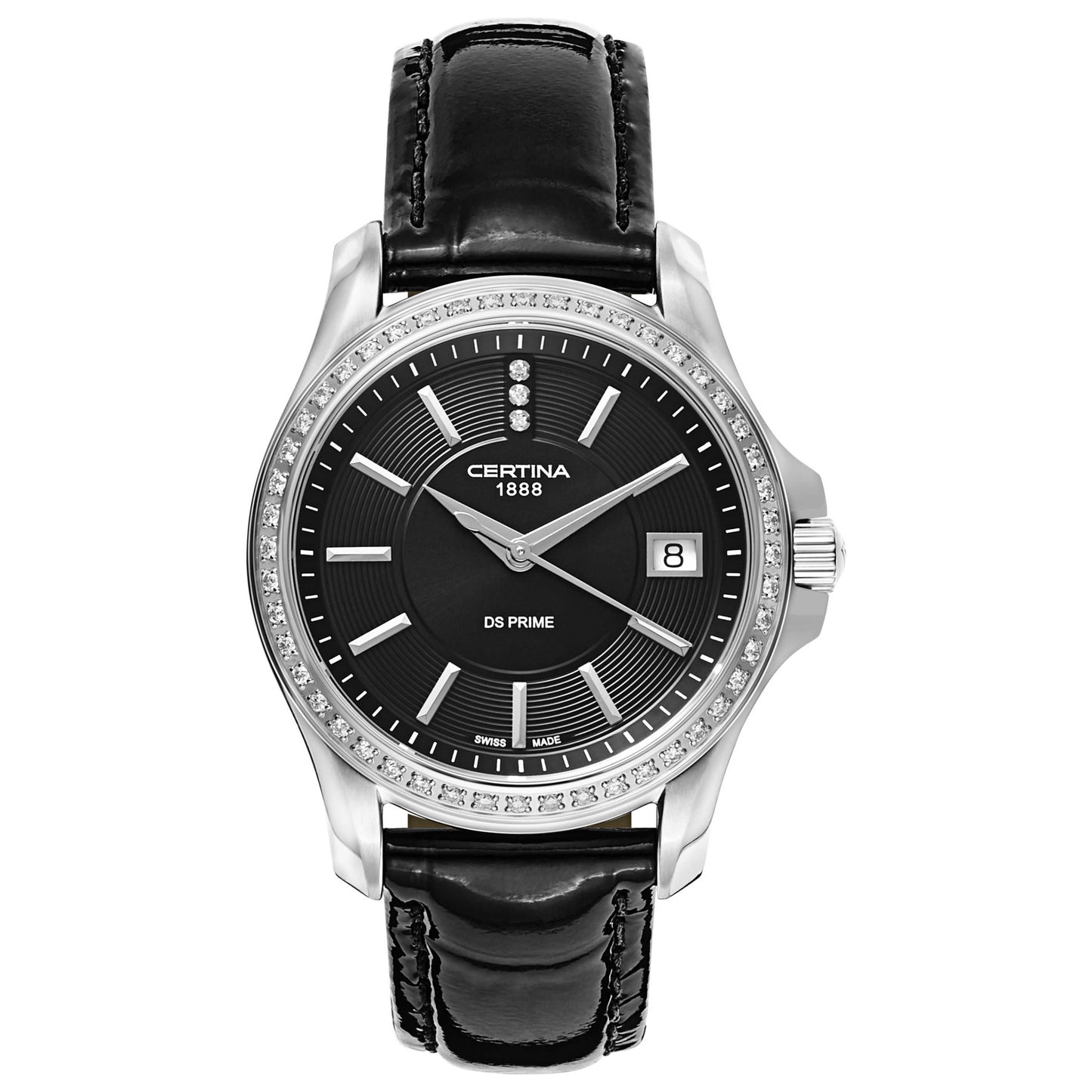 Front view of Certina DS Prime Women's Swiss Quartz (Battery-Powered) Watch C004-210-66-056-00