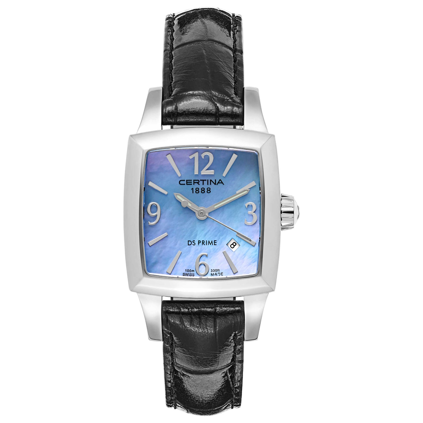 Front view of Certina DS Prime Women's Swiss Quartz (Battery-Powered) Watch C004-310-16-117-02