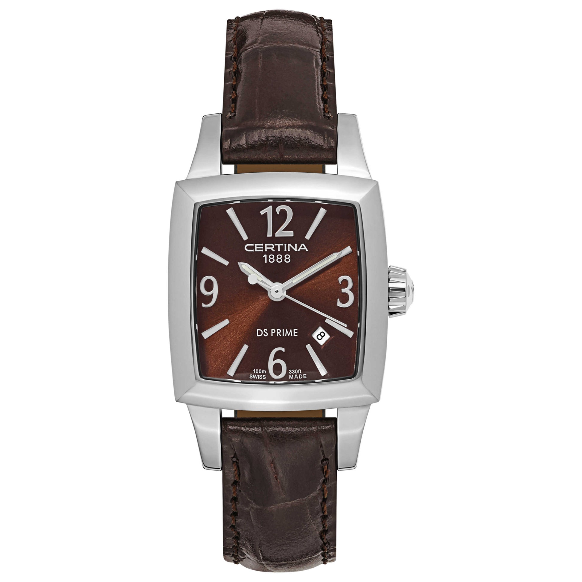 Front view of Certina DS Prime Women's Swiss Quartz (Battery-Powered) Watch C004-310-16-297-00