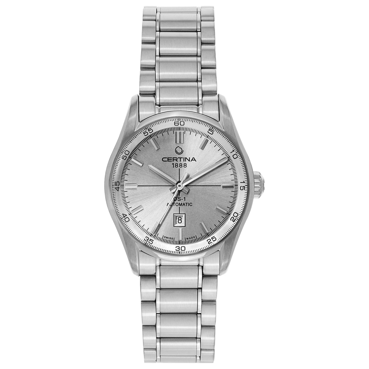Front view of Certina DS 1 Women's Automatic Watch C006-207-11-031-00