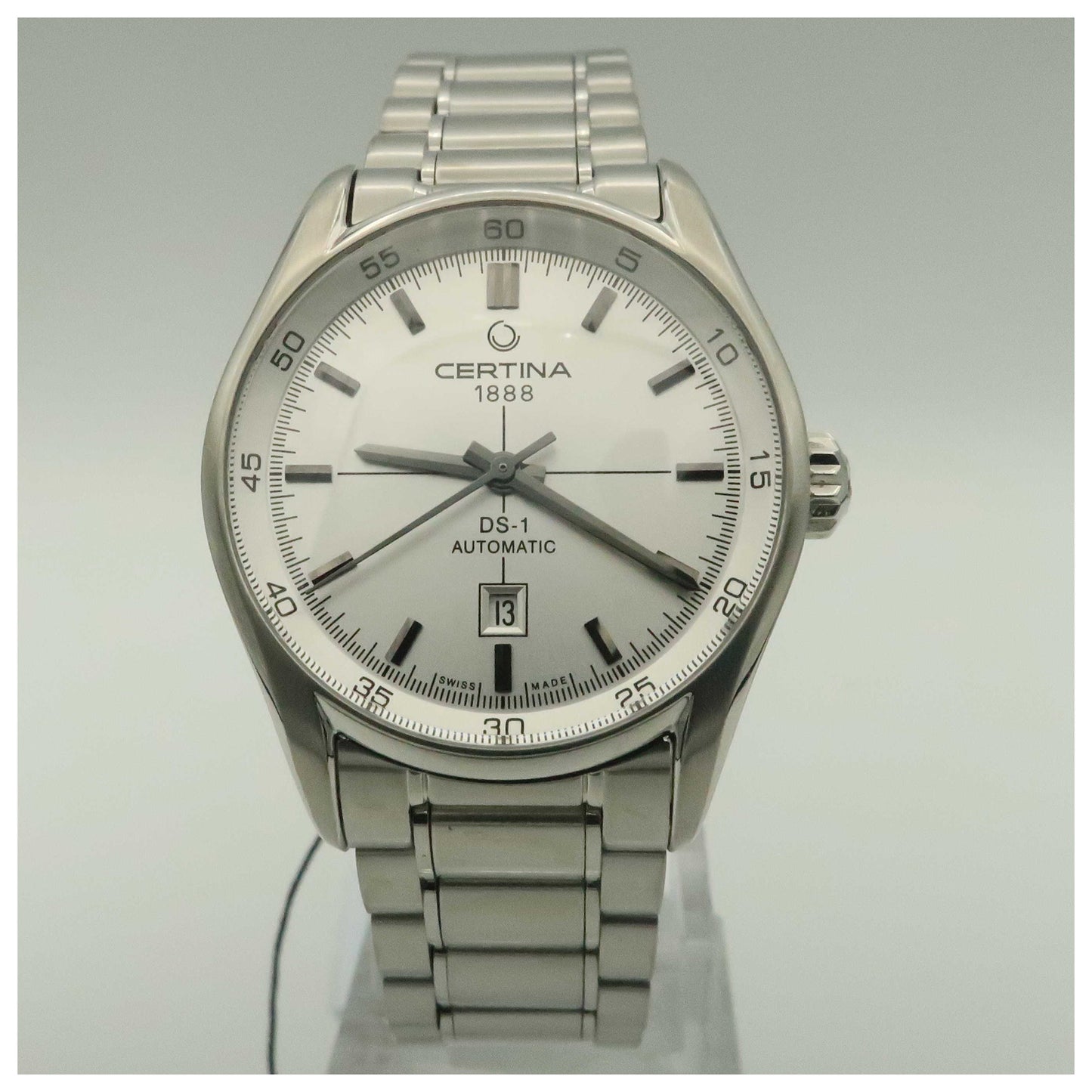 Front view of Certina DS 1 Women's Automatic Watch C006-207-11-03100-SD